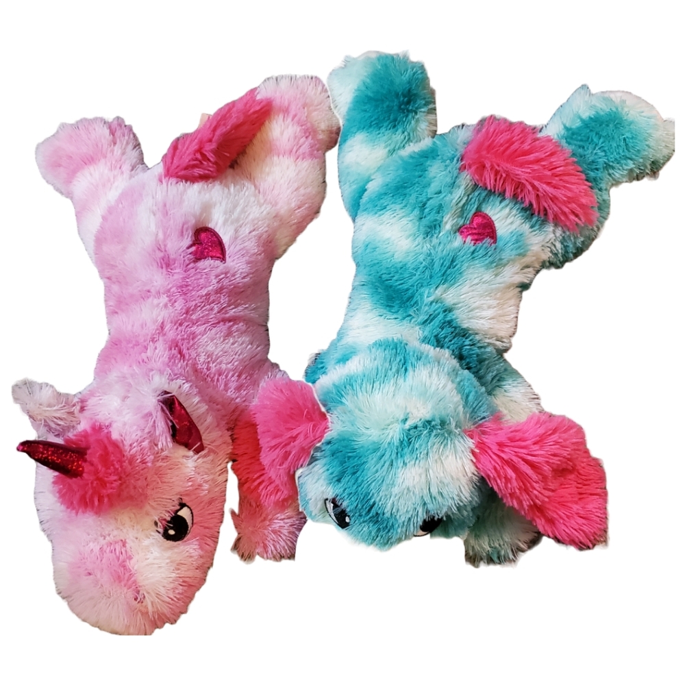 Matching Pets Unicorn and Dog Pillow Plushies